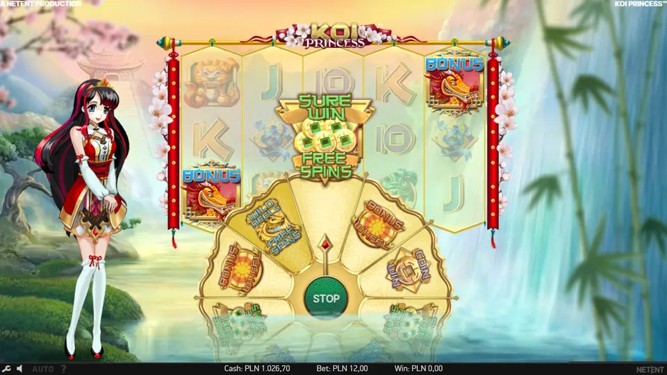 Aktywne darmowe spiny Sure Win z licznikiem minimalnego wygranego